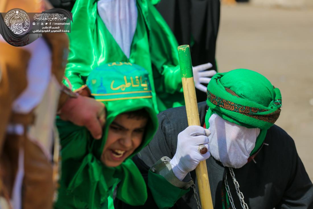 تقرير مصور : التشابيه في يوم العاشر من شهر محرم الحرام في النجف الاشرف | 