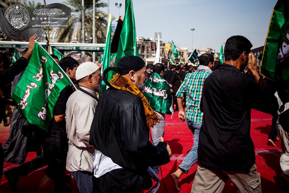 تقرير مصور :  مراسيم ركضة طويريج في العتبة العباسية المقدسة كربلاء المقدسة  | 