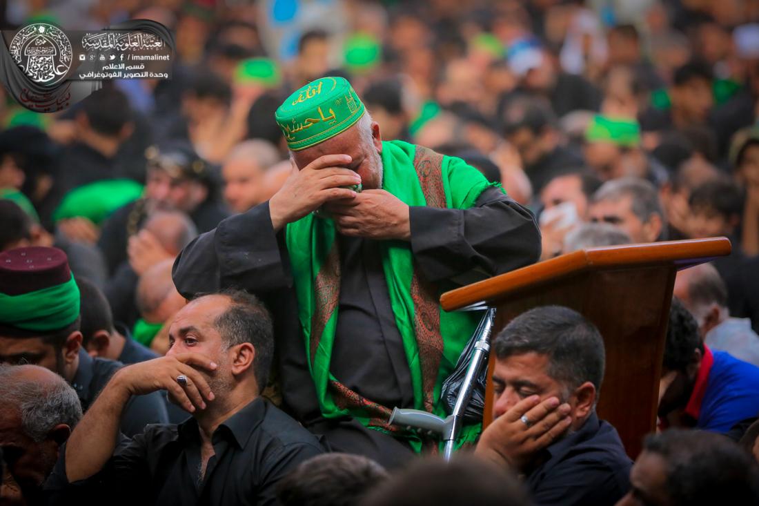 تقرير مصور : موكب العتبة الحسينية والعتبة العباسية يعزيان امير المؤمنين علي عليه السلام بأستشهاد الامام الحسين سلام الله عليه في العتبة العلوية المقدسة | 