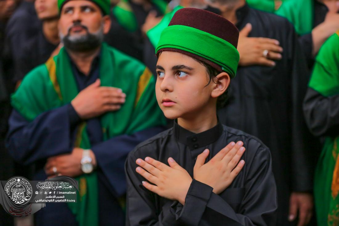 تقرير مصور : موكب العتبة الحسينية والعتبة العباسية يعزيان امير المؤمنين علي عليه السلام بأستشهاد الامام الحسين سلام الله عليه في العتبة العلوية المقدسة | 