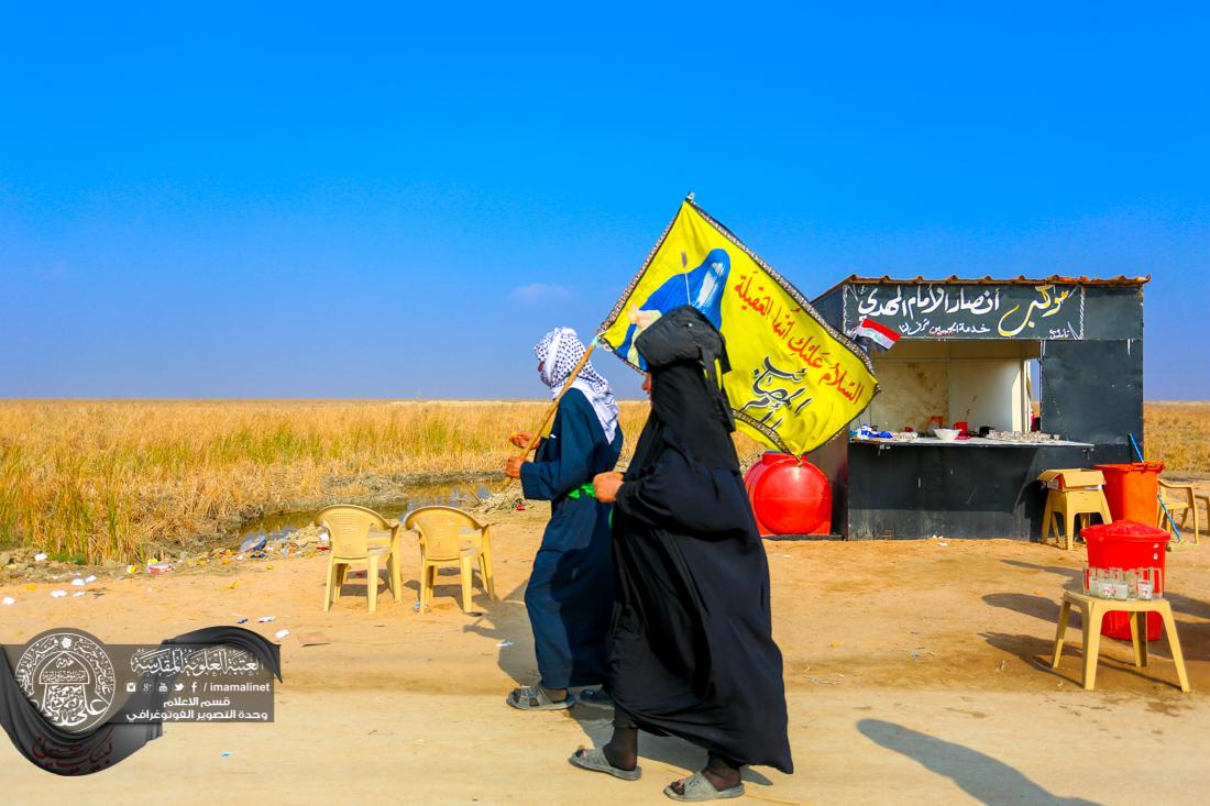 تقرير مصور : الطريق الى كربلاء  | 