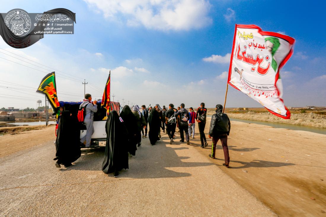 تقرير مصور : الطريق الى كربلاء  | 