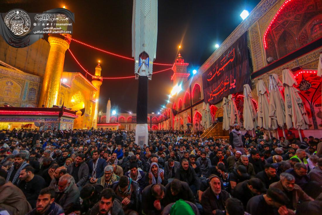 تقرير مصور الحشود المليونية المتوجهة الى زيارة الاربعين تتشرف بزيارة