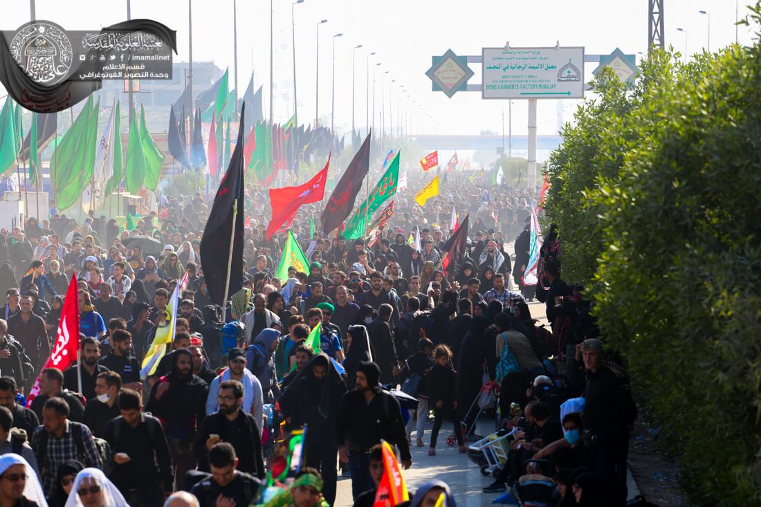 تقرير مصور : قوافل العشق الحسيني نحو قبلة الاحرار | 