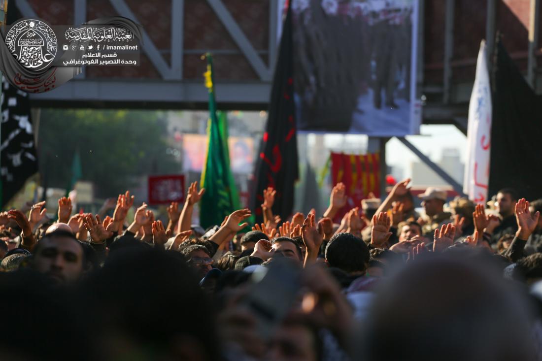 تقرير مصور : موكب النجف الاشرف يحي ذكرى اربعينية الامام الحسين عليه السلام في كربلاء المقدسة | 