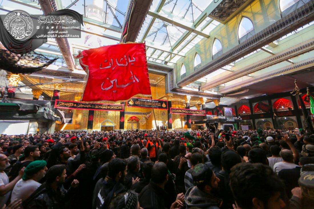 تقرير مصور : موكب النجف الاشرف يحي ذكرى اربعينية الامام الحسين عليه السلام في كربلاء المقدسة | 