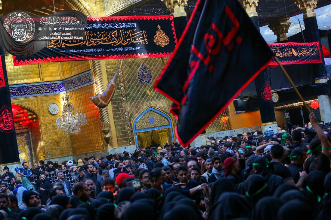 تقرير مصور : أجواء الحزن في كربلاء المقدسة في ذكرى اربعين الامام الحسين سلام الله عليه | 