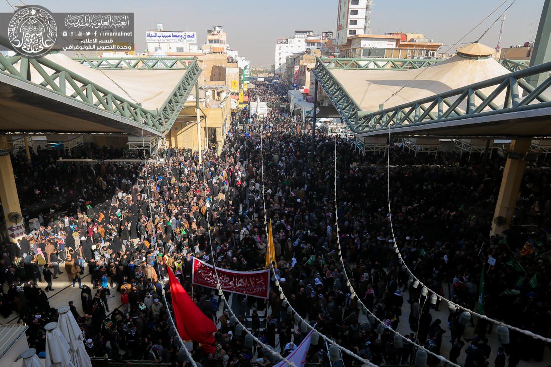 تقرير مصور : مراسم ذكرى وفاة الرسول الاكرم محمد (صلى الله عليه وآله وسلم) في النجف الاشرف | 