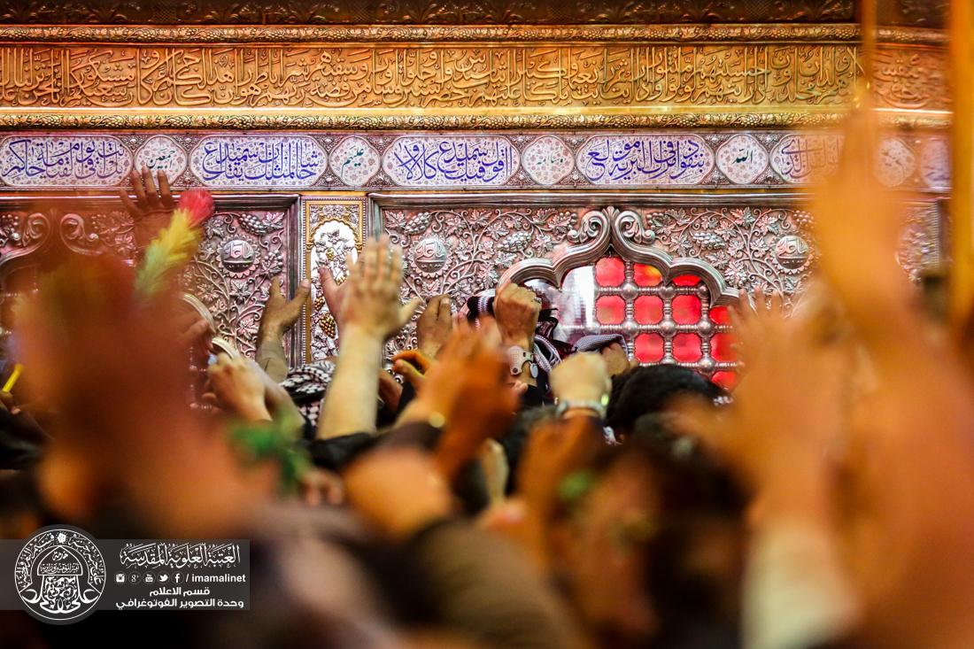 تقرير مصور : المرقد العلوي الطاهر يحتضن جموع الزائرين في ذكرى وفاة النبي الأعظم (صلى الله عليه وآله وسلم ) | 