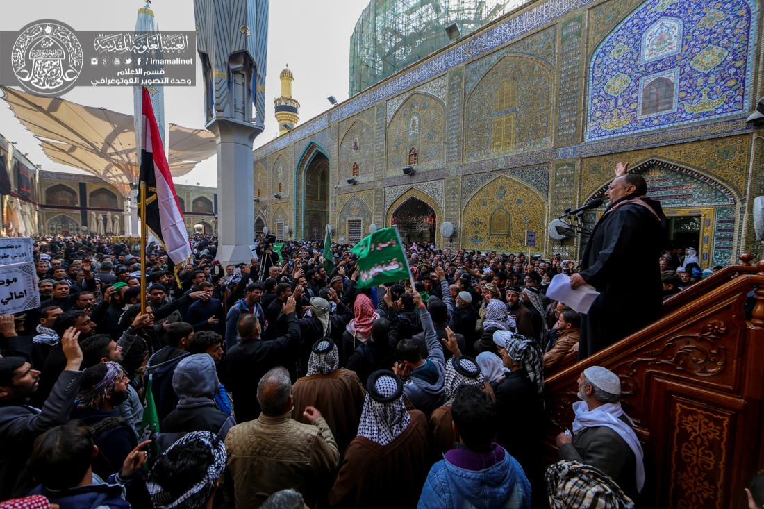 تقرير مصور : مواكب العزاء تحيي ذكرى وفاة النبي الأعظم (صلى الله عليه واله وسلم) في جوار ورحاب الصحن الحيدري الشريف  | 