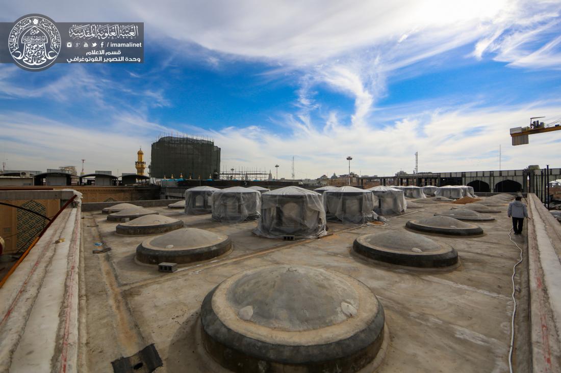 تقرير مصور : الاعمال الجارية في رواق صحن فاطمة الزهراء عليها السلام القريب من الحرم العلوي الشريف والذي سيفتتح قريباً | 