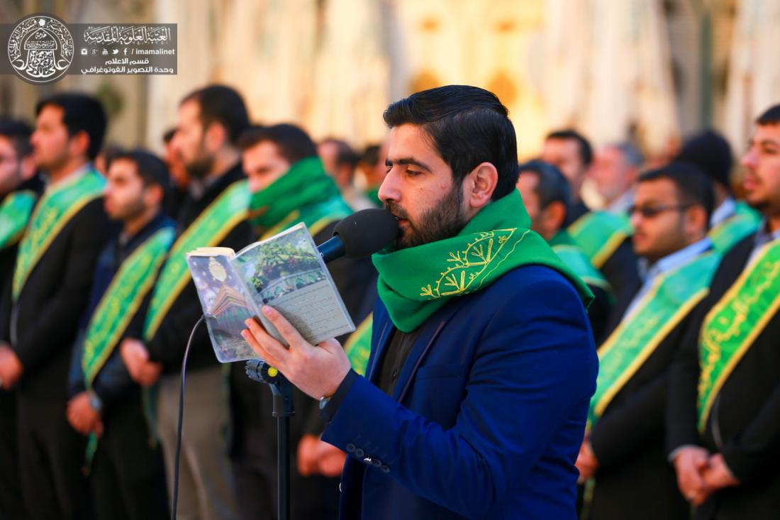 تقرير مصور : مراسم زيارة أمين الله تتعالى كل صباح في العتبة العلوية المقدسة  | 