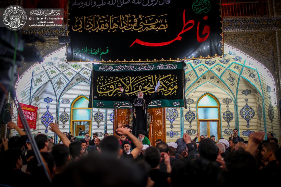 تقرير مصور : موكب النجف الاشرف يجدد العزاء بمناسبة إستشهاد فاطمة الزهراء (عليها السلام) في العتبة العلوية المقدسة  | 