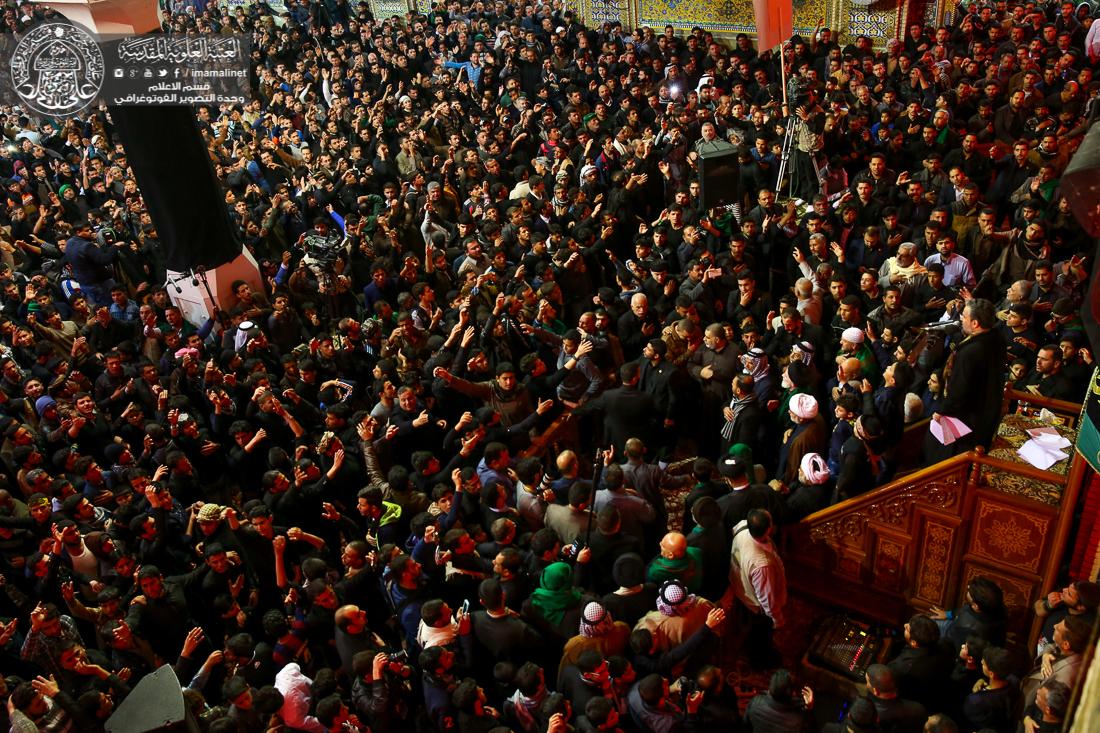 تقرير مصور : موكب النجف الأشرف يجدد العزاء بمناسبة إستشهاد فاطمة الزهراء (عليها السلام) لليلة الثانية على التوالي في العتبة العلوية المقدسة | 