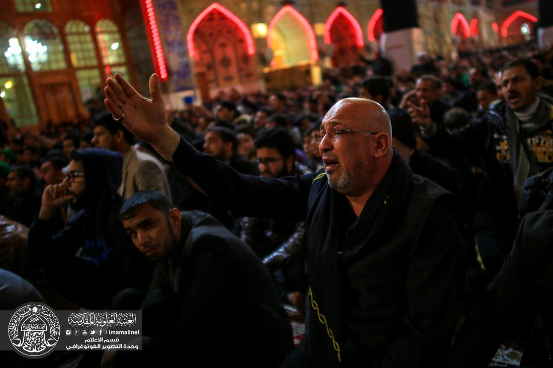 تقرير مصور : موكب النجف الأشرف يجدد العزاء بمناسبة إستشهاد فاطمة الزهراء ( عليها السلام ) لليلة الثالثة على التوالي في العتبة العلوية المقدسة | 