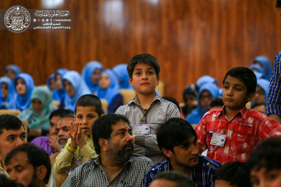 مشاركة العتبة العلوية المقدسة في مهرجان نسيم كربلاء بنسخته الثالثة على التوالي ورفع راية الامام علي في اسلام اباد | 