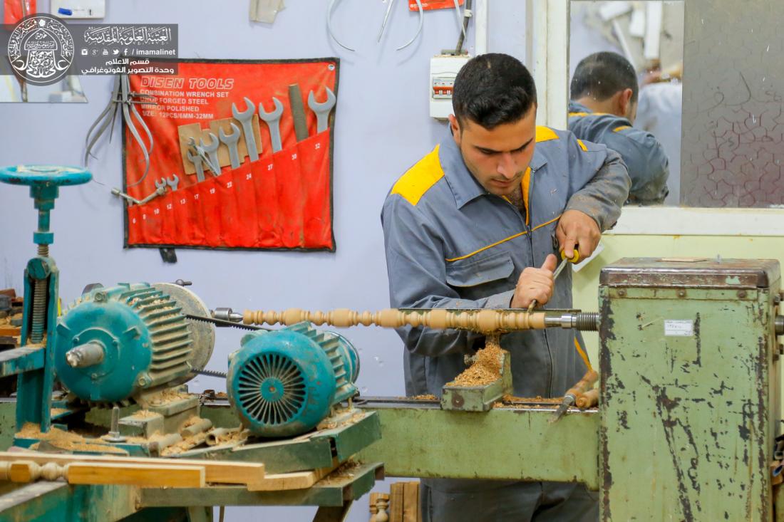 شعبة النجارة ... جهود مباركة وعمل مميز | 