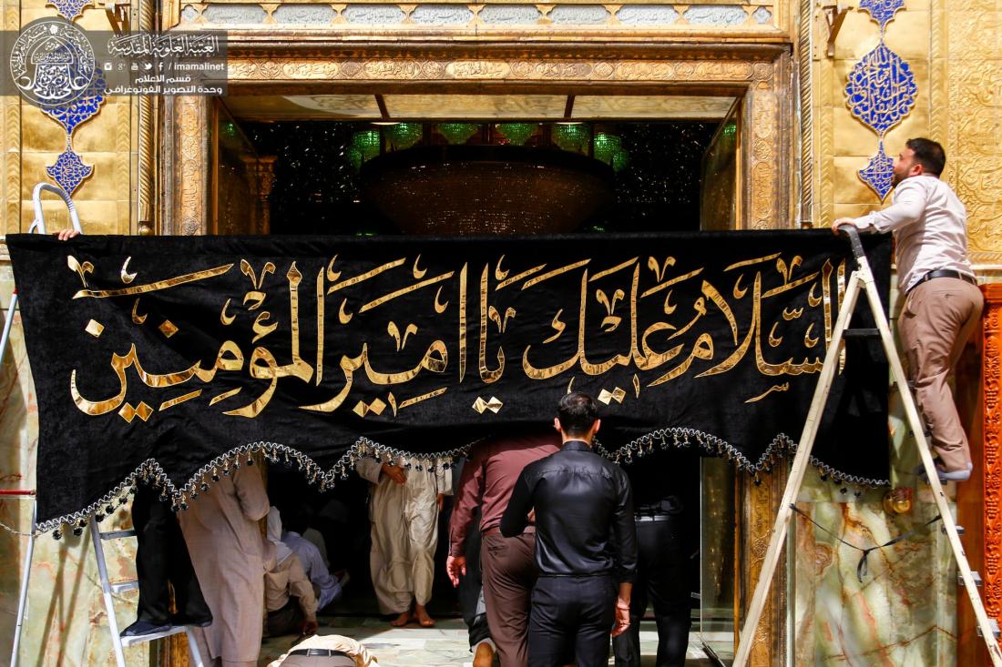 استعدادات وحدة التطريز التابعة لشعبة الحرف في قسم الصيانة بذكرى شهادة الامام موسى الكاظم (عليه السلام) | 