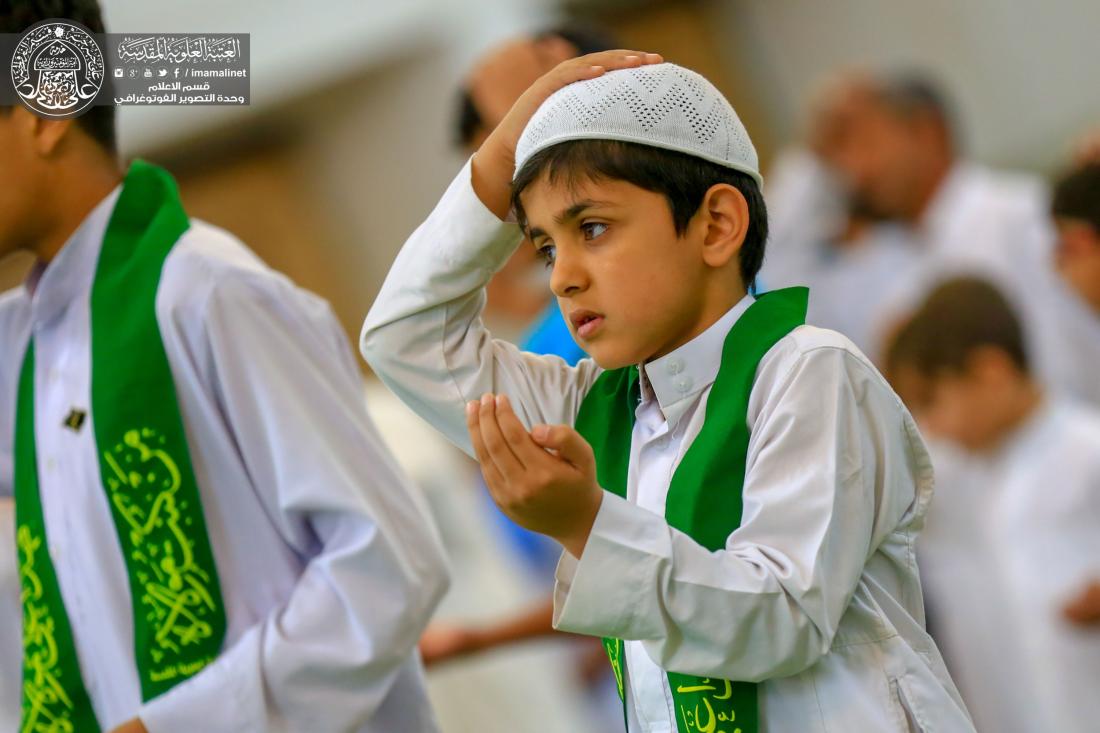 الختمة القرانية للبراعم في رحاب المرقد العلوي المطهر | 