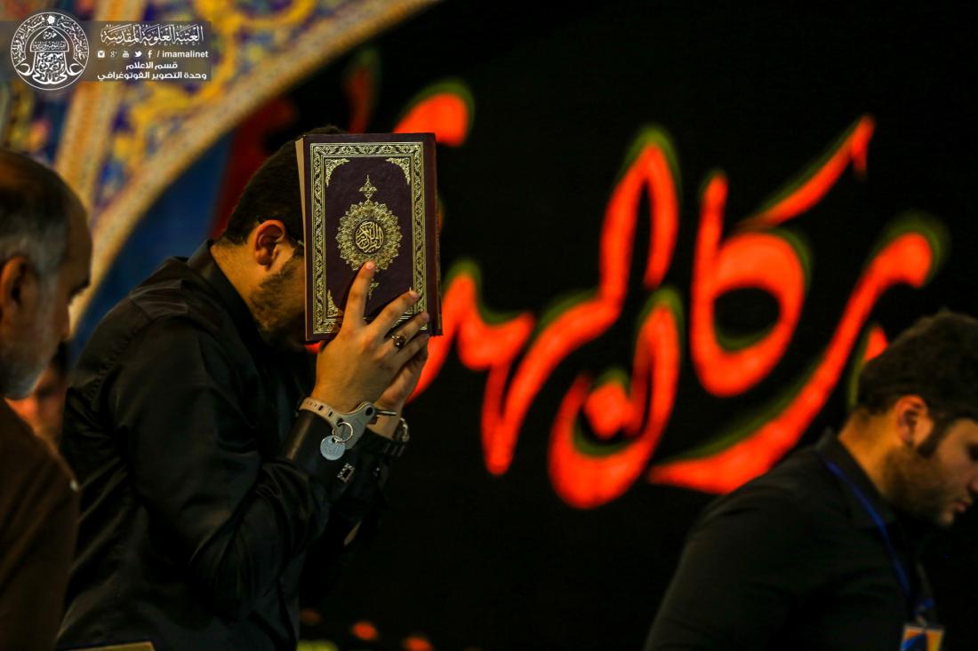 المؤمنون يحييون ثاني ليالي القدر المباركة في رحاب الصحن الحيدري الشريف | 