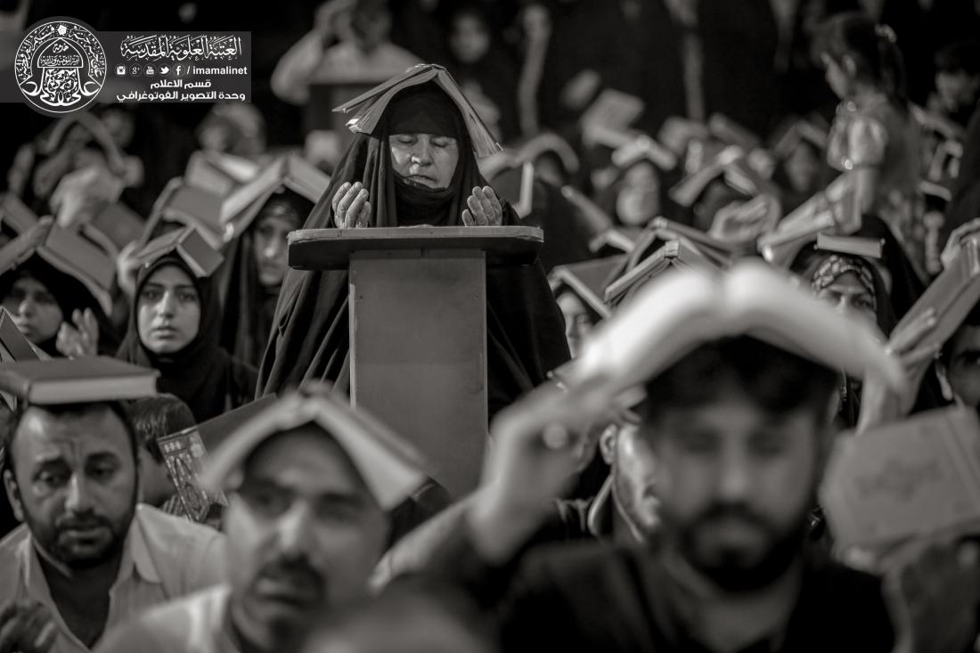 اخر ليالي القدر المباركة في الصحن الحيدري الشريف | 