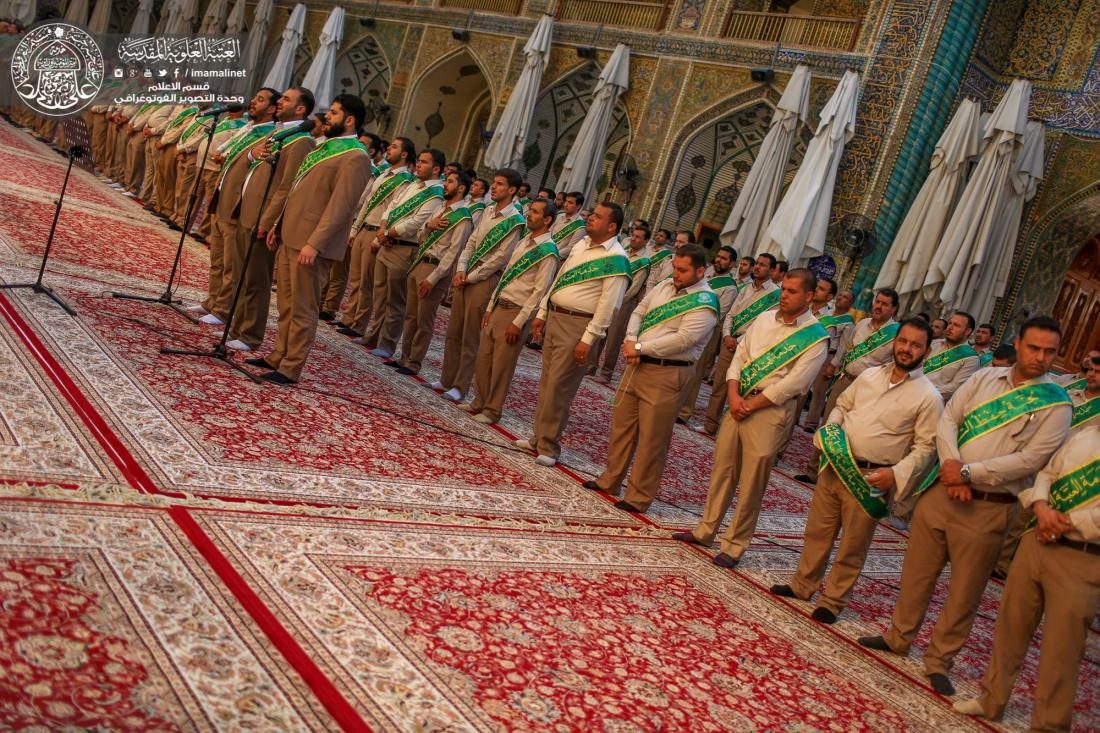 الزيارة الصباحية اليومية في رحاب مرقد أمير المؤمنين سلام الله عليه | 