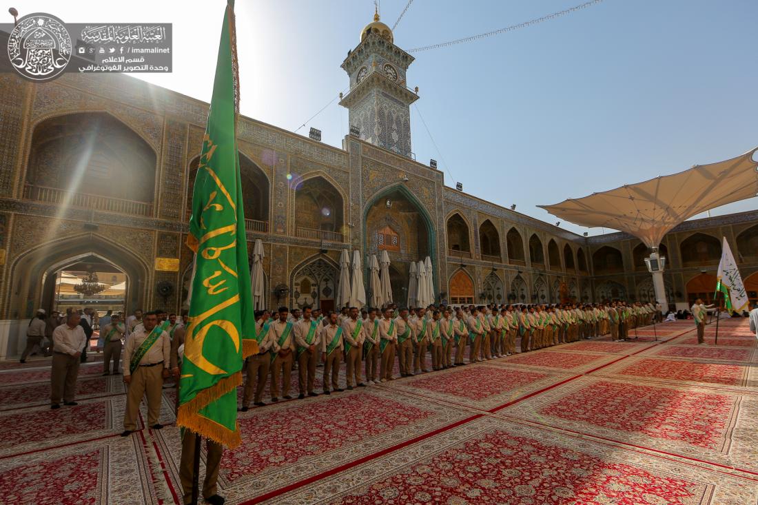 الزيارة الصباحية اليومية في رحاب مرقد أمير المؤمنين سلام الله عليه | 