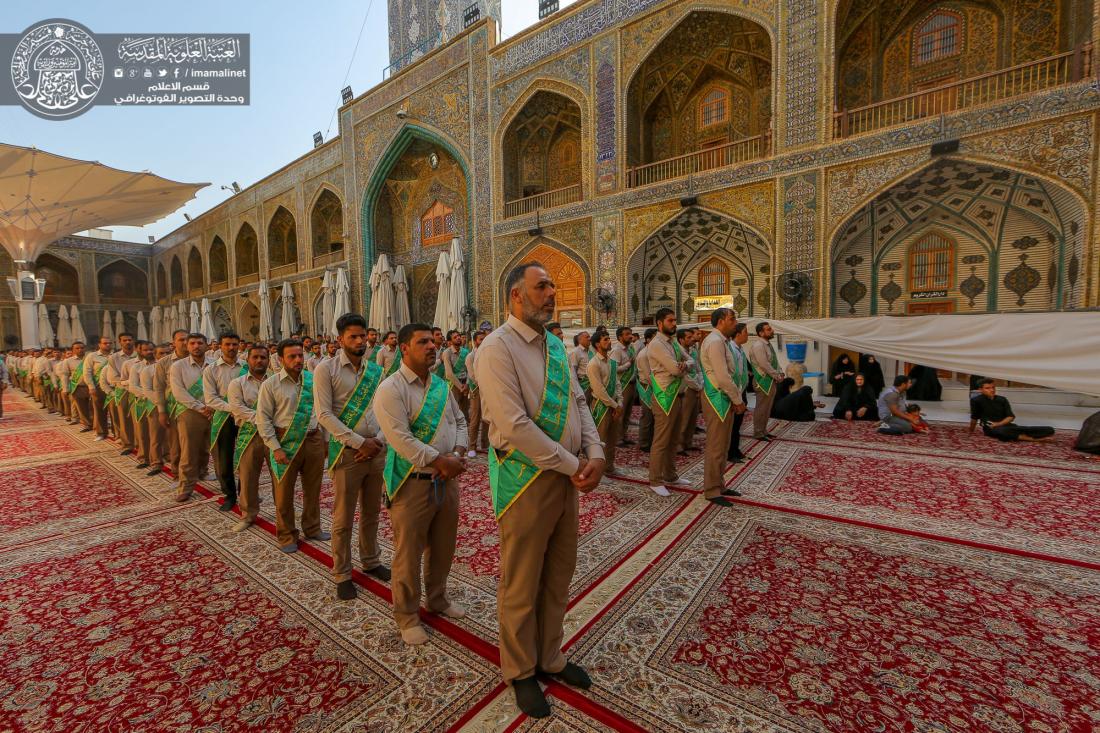 الزيارة الصباحية اليومية في رحاب مرقد أمير المؤمنين سلام الله عليه | 