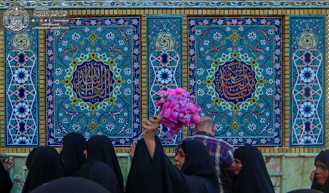 الجموع المليونية تجدد عهد الولاء لوصي النبوة امير المؤمنين عليه السلام | 