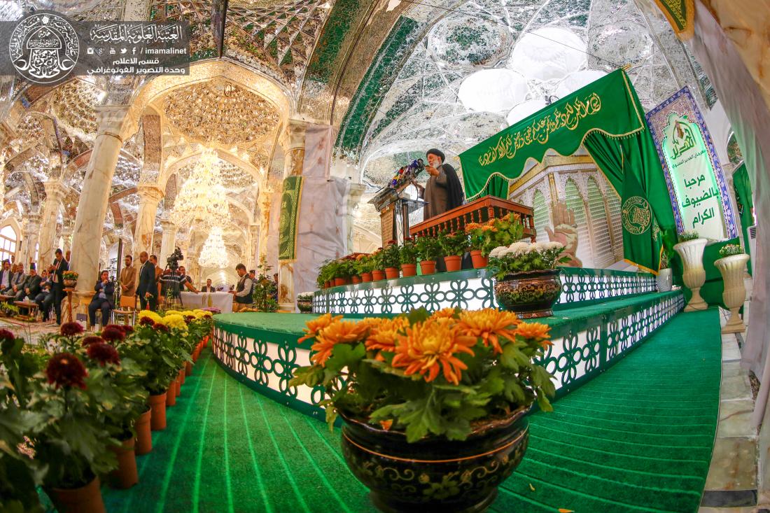 انطلاف فعاليات مهرجان الغدير السنوي الخامس في رحاب العتبة العلوية المقدسة | 