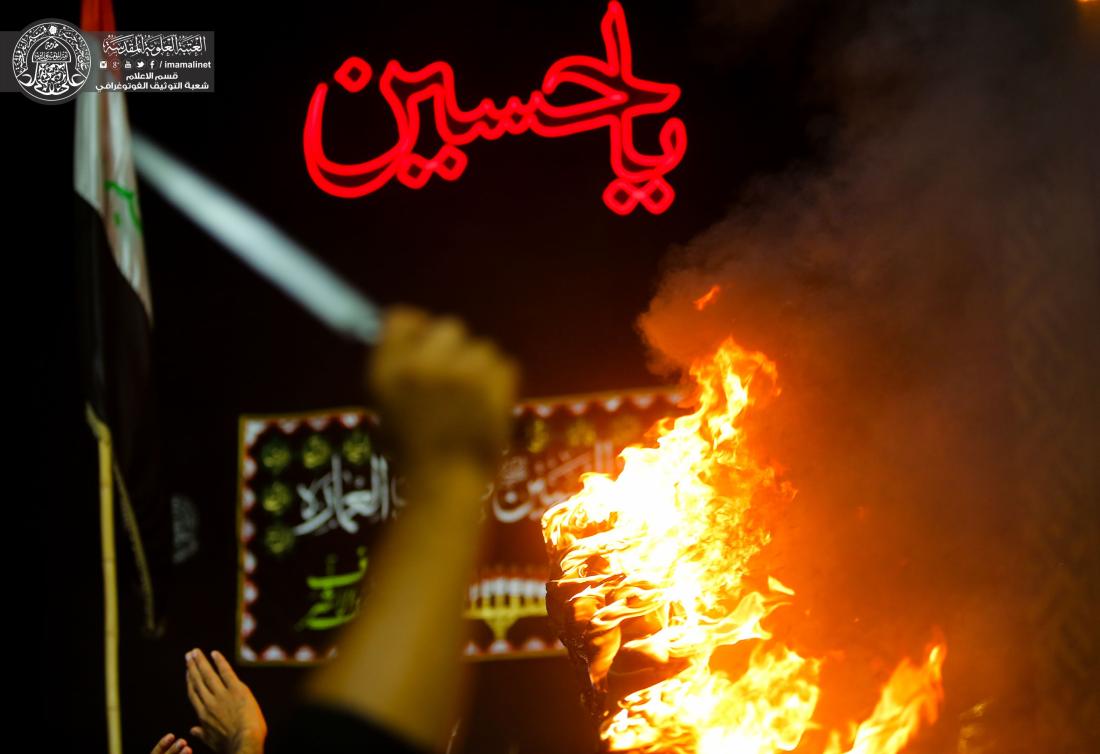 مراسم عزاء اهالي النجف الأشرف (المشاعل) في رحاب العتبة العلوية المقدسة  | 