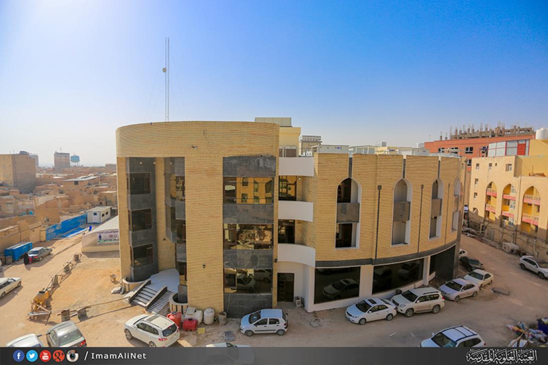 تقرير مصور : مشروع مجمع دار ضيافة العتبة العلوية المقدسة  | 