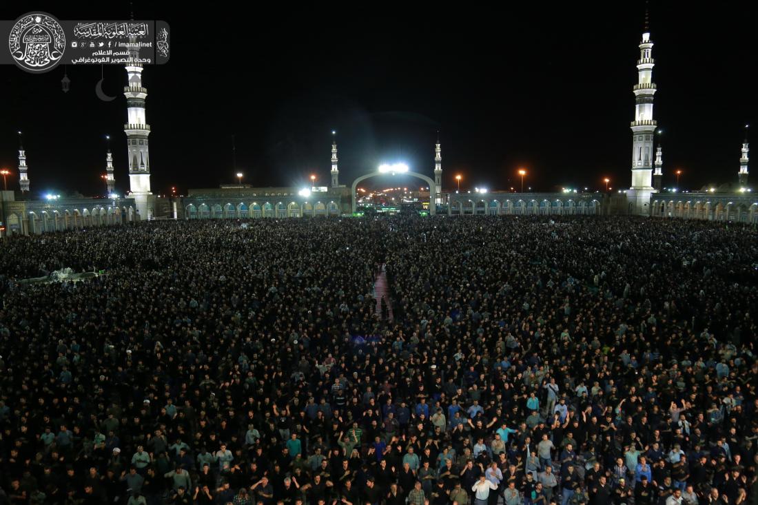 إحياء ليالي القدر المباركة من مسجد جمكران في قم المقدسة | 