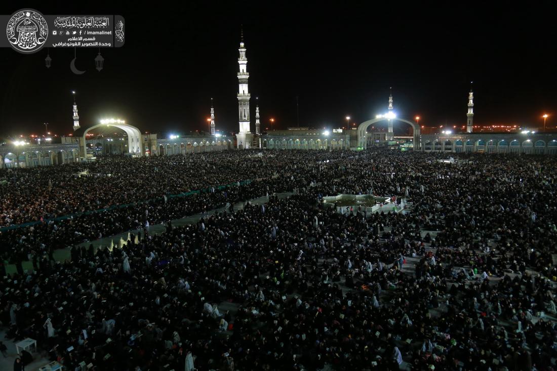 إحياء ليالي القدر المباركة من مسجد جمكران في قم المقدسة | 