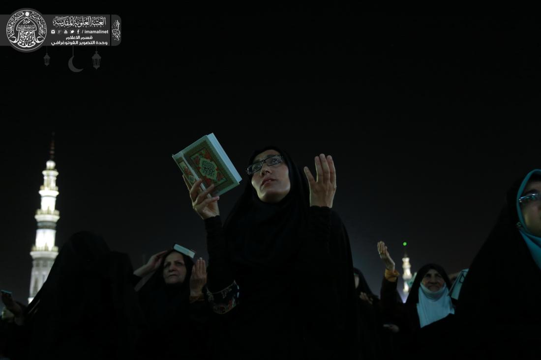 إحياء ليالي القدر المباركة من مسجد جمكران في قم المقدسة | 