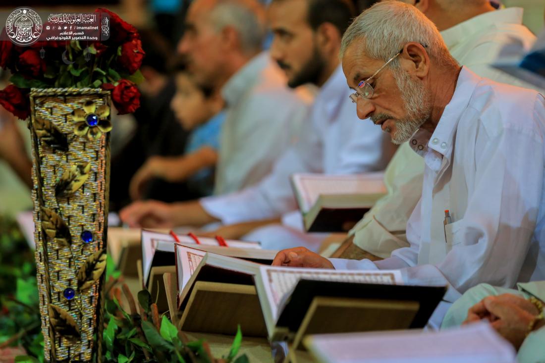 قرائة دعاء الجوشن الكبير في رحاب الصحن العلوي الشريف | 