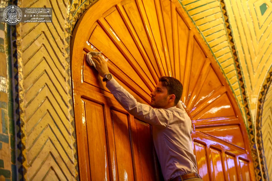 قسم الشؤون الخدمية في العتبة المقدسة .. تفانٍ واخلاص في خدمة المرقد المقدس وزائريه الكرام | 