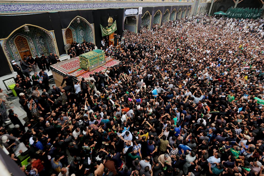 تقرير مصور : مراسيم التشيع الرمزي في ذكرى شهادة الامام موسى بن جعفر الكاظم سلام الله عليه | 