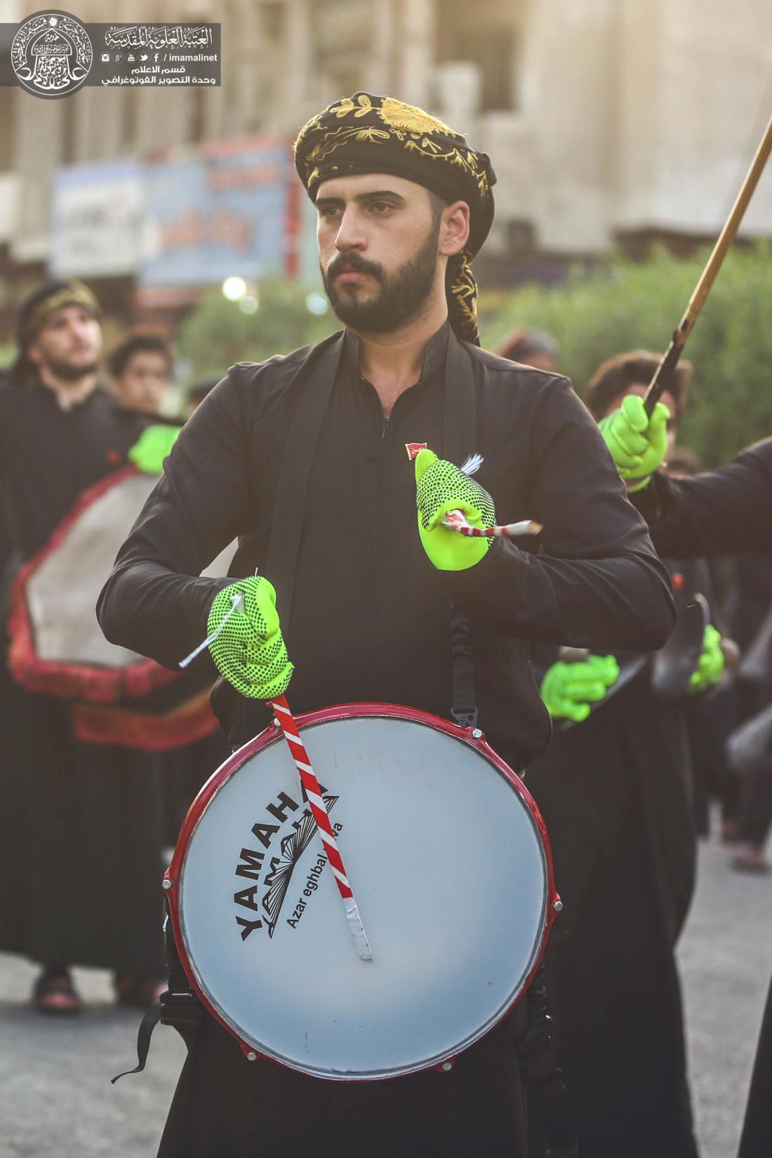 المواكب الحسينية في محافظة بابل تحيي الليلة السابعة من شهر محرم الحرام  1439هـ . | 