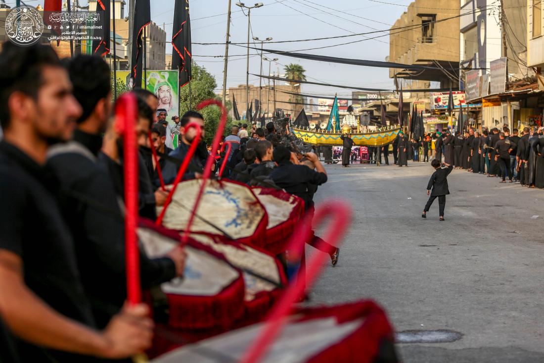 المواكب الحسينية في محافظة بابل تحيي الليلة السابعة من شهر محرم الحرام  1439هـ . | 