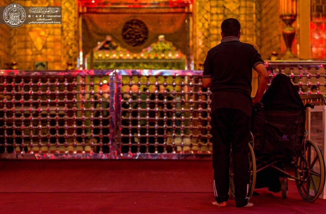 أجواء الحزن في الليلة السابعة من محرم الحرام 1439هـ في كربلاء المقدسة | 