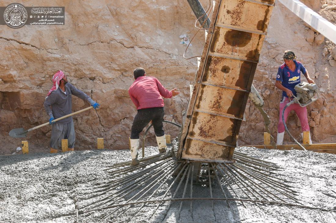 محطة الكهرباء التحويلية التابعة للعتبة العلوية المقدسة .. الوصول الى مراحل مهمة في انجاز المشروع | 