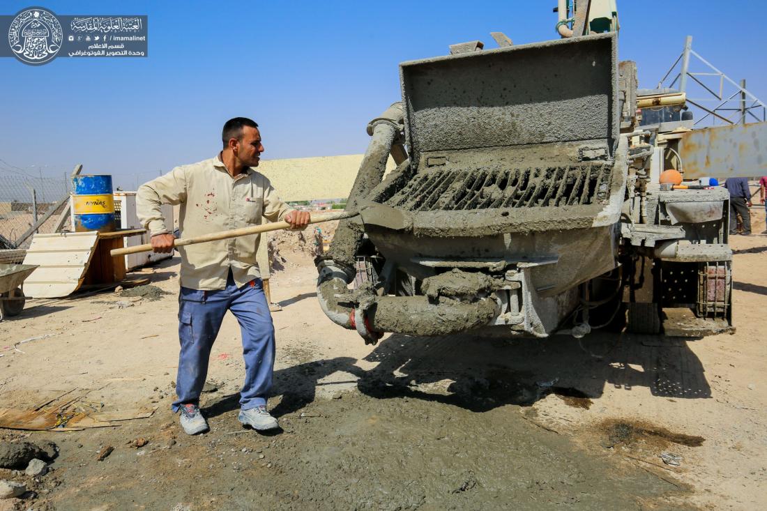 محطة الكهرباء التحويلية التابعة للعتبة العلوية المقدسة .. الوصول الى مراحل مهمة في انجاز المشروع | 