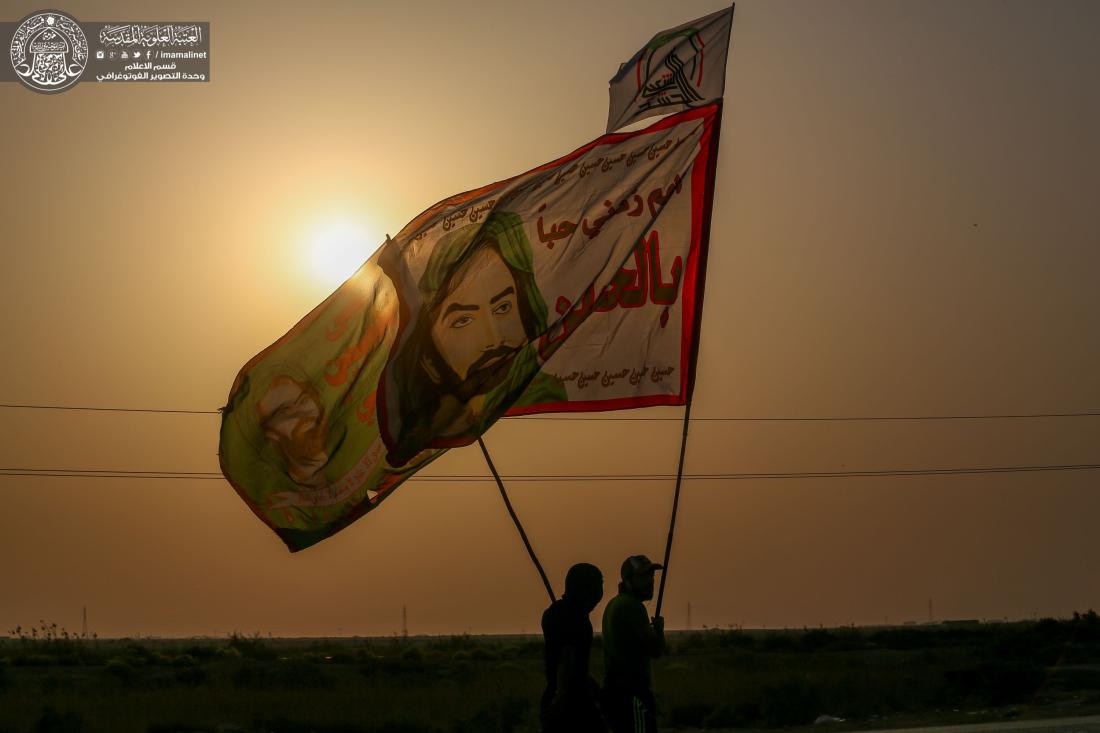 الجموع المليونية القادمة من المحافظات الجنوبية تواصل مسيرتها نحو قبلة الاحرار الامام الحسين (عليه السلام )  | 