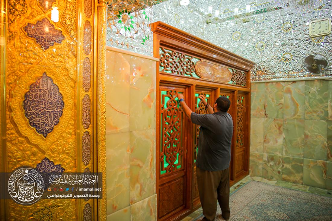 تقرير مصور : الاجواء الايمانية الرمضانية في العتبة العلوية المقدسة  | 