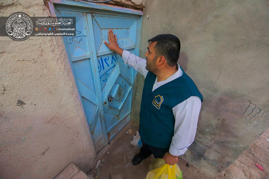 تقرير مصور : حملة افطار اكثر من 500 صائم يقوم بها مضيف العتبة العلوية المقدسة  | 