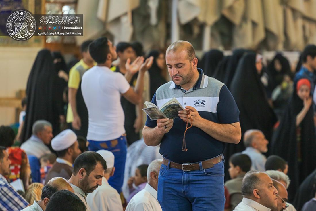 تقرير مصور : اجواء الليالي الرمضانية في العتبة العلوية المقدسة  | 