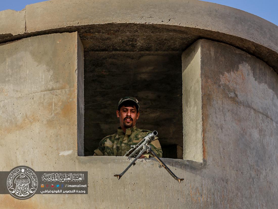 تقرير مصور : يوم من ايام رمضان المبارك مع ابطال الحشد الشعبي فرقة الامام علي {ع} القتالية لواء المصطفى {ص} | 