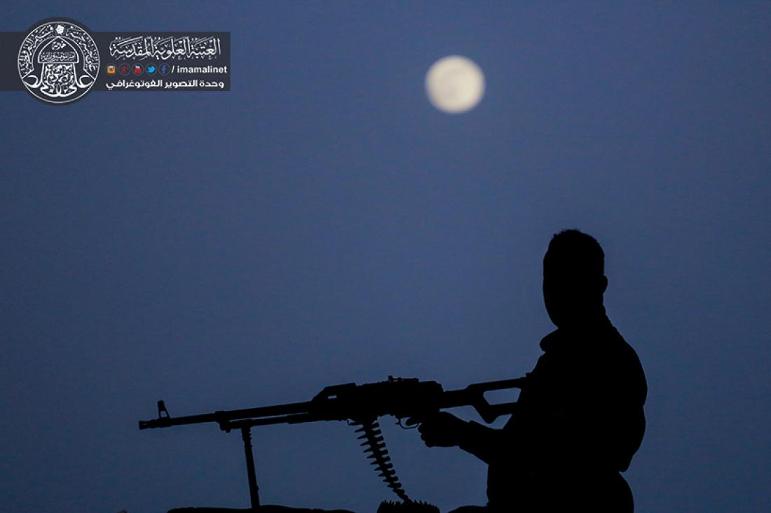 تقرير مصور : يوم من ايام رمضان المبارك مع ابطال الحشد الشعبي فرقة الامام علي {ع} القتالية لواء المصطفى {ص} | 