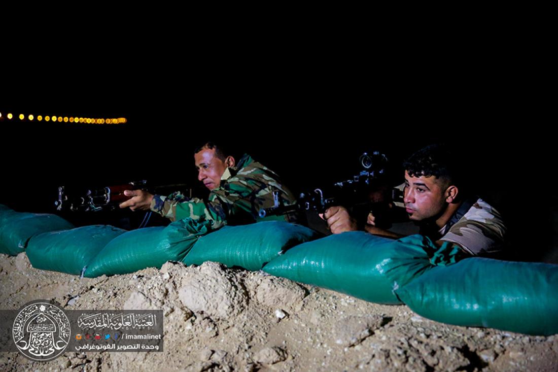 تقرير مصور : يوم من ايام رمضان المبارك مع ابطال الحشد الشعبي فرقة الامام علي {ع} القتالية لواء المصطفى {ص} | 